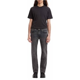 Levi's 514 Straight Jeans Homme Dark Gray Worn In (Gris) 34 32