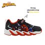 Leomil Spiderman Chaussures clignotantes pour garçon de 2 à 8 ans, chaussures basses lumineuses avec lumière pour enfants, baske