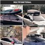 ZXHHXEB Voiture Toit Étagère,pour Volvo XC60 2015-2020 Aluminium Croix Barres Balustrade Transporteur, Charger Transporteur, Voy