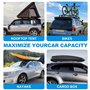 ZXHHXEB Voiture Toit Étagère,pour VW Tiguan 2018-2023 Aluminium Croix Barres Balustrade Transporteur, Charger Transporteur, Voya
