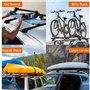 ZXHHXEB Voiture Toit Étagère,pour Ford Explorers 5TH 2016-2019 Aluminium Croix Barres Balustrade Transporteur, Charger Transport
