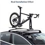ZXHHXEB Voiture Toit Étagère,pour Nissan X-Trail Rogue 2014-2018 Aluminium Croix Barres Balustrade Transporteur, Charger Transpo