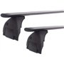 ZXHHXEB Voiture Toit Étagère,pour Jeep JL Wrangler 2018 2019 2020 Aluminium Croix Barres Balustrade Transporteur, Charger Transp