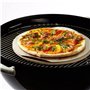MaxxGarden Pierre à Pizza pour la Cuisson - Plaque Ronde en Pierre à Pizza pour Le Four du Gril du Barbecue - Cuire Servir Pizza