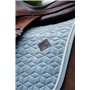 Kentucky Horsewear - Tapis de selle en velours - Tapis de selle - Saut - Bleu clair