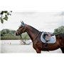 Kentucky Horsewear - Tapis de selle en velours - Tapis de selle - Saut - Bleu clair