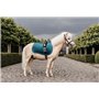 Tapis de selle PONY - Emeraude - Velours - Saut d'obstacles