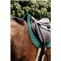 Tapis de selle FULL - Vert foncé - Velours - Saut d'obstacles