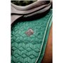 Tapis de selle FULL - Vert foncé - Velours - Saut d'obstacles