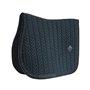 Tapis de selle FULL - Noir - Velours - Saut d'obstacles