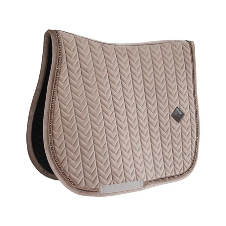 Kentucky tapis de selle velvet pearls beige jumping