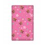 AYMAX Parure de lit 3 Pièces Pat' Patrouille Rose - Housse de Couette 140x200 cm + Taie d'oreiller 63x63 cm + Drap-Housse Assort