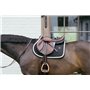 Kentucky Horsewear - Tapis de selle - avec corde tressée - Tapis de selle - Saut - Noir