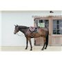 Kentucky Horsewear - Tapis de selle - avec corde tressée - Tapis de selle - Saut - Noir