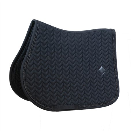 Kentucky Horsewear - Tapis de selle - incl Chaîne Métallique - Tapis de selle - Saut - Noir