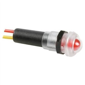 VELLEMAN 124097 12VTFR Lampe de signalisation LED 12 V étanche rouge/clignotante