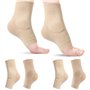 Modixun Lot de 2 paires de chaussettes de protection de la cheville avec coussinet en gel