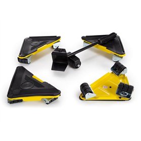 Toolland Kit de déplacement de Meubles avec 4 Coins roulants