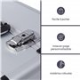 Malette aluminium 360 x 220 x 250 mm