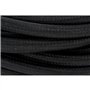 Cordon textile avec interrupteur 2m - Noir