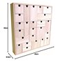 Artemio 14002001 Calendrier de l'Avent à Décorer Géométrique Bois