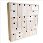 Artemio 14002001 Calendrier de l'Avent à Décorer Géométrique Bois