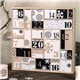 Artemio 14002001 Calendrier de l'Avent à Décorer Géométrique Bois