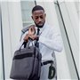 TESMANE Étui à Lunettes avec Mousqueton - Étui Semi Rigide pour Lunettes de Soleil, Pochette à Lunettes Imperméable avec Chiffon
