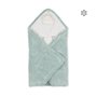 Bemini - BISIDE Nid d'ange 0-12m - Modèle Universel 3 & 5 Points - Pady Softy + Jersey - Vert céladon