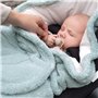 Bemini - BISIDE Nid d'ange 0-12m - Modèle Universel 3 & 5 Points - Pady Softy + Jersey - Vert céladon