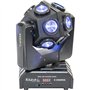 Ibiza - Effet de lumière Lyre DMX à LED RGBW 4-en-1 Light E-COSMOS 12x10W