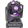 Ibiza - Effet de lumière Lyre DMX à LED RGBW 4-en-1 Light E-COSMOS 12x10W