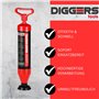 DIGGERS TOOLS Pompe de nettoyage de canalisations – Nettoyage rapide, simple et efficace des tuyaux dans la cuisine, la salle de