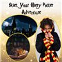 Harry Potter - Peignoir de bain enfant - Robe de Chambre enfant - Idée Cadeau Fille ou Garçon - 10 à 14 Ans
