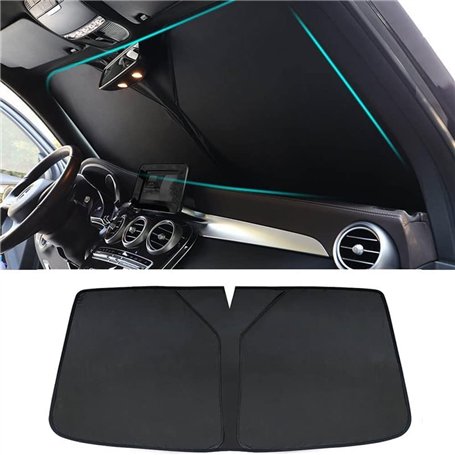 LANAZU Pare Brise Soleil Voiture pour Peugeot 308 2016-2023
