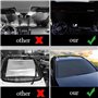 LANAZU Pare Brise Soleil Voiture pour Peugeot 308 2016-2023, Pare Soleil de Pare Brise de Voiture Pliable Isolation Thermique Co