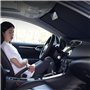 LANAZU Pare Brise Soleil Voiture pour Peugeot 308 2016-2023, Pare Soleil de Pare Brise de Voiture Pliable Isolation Thermique Co