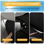 LANAZU Pare Brise Soleil Voiture pour Peugeot 308 2016-2023, Pare Soleil de Pare Brise de Voiture Pliable Isolation Thermique Co