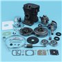 GADSJI Roulements de Tambour d'embrayage de Vilebrequin de carburateur de Cylindre de 38mm, for, 017 018 MS170 MS180 Kit de Frei