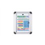 Bi-Office Vitrine d'Affichage Interieur Enclore Extra, Tableau Blanc Magnétique Verrouillable, Taille: 306 x 376 mm - 1xA4