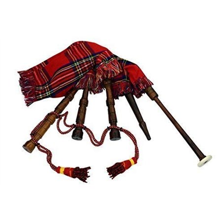 JOUET ENFANTS CORNEMUSE / JUNIOR JOUABLE cornemuses / ENFANT CORNEMUSE COMPLET Royal Stewart avec Royal Stewart corde