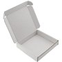 Lot de 100 mini boîtes blanches carrées 10 x 10 x 2 cm