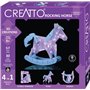 Kosmos 03669 Cheval à bascule 3D DIY Silver