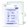 3L Fr 15051 - Lot de 10 Pochettes plastification A4 (sans machine) avec dos adhésif repositionnable pour affichage Normes