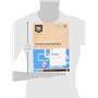 3L Fr 15051 - Lot de 10 Pochettes plastification A4 (sans machine) avec dos adhésif repositionnable pour affichage Normes, Instr