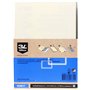 3L Fr 15051 - Lot de 10 Pochettes plastification A4 (sans machine) avec dos adhésif repositionnable pour affichage Normes, Instr