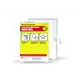 3L Fr 15051 - Lot de 10 Pochettes plastification A4 (sans machine) avec dos adhésif repositionnable pour affichage Normes, Instr