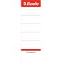 Esselte Étiquette pour dos de classeur à levier Blanc 75 mm Lot de 100 (Import Royaume Uni)
