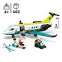 LEGO City 60465 L'Ambulance de Secours Aérienne - Jeu de Construction Garçon des 6 ans