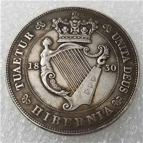 XDLiu Best Morgan Silver Dollars – Pièce de monnaie George IV gallois 1830 – Pièce de monnaie ancienne en argent